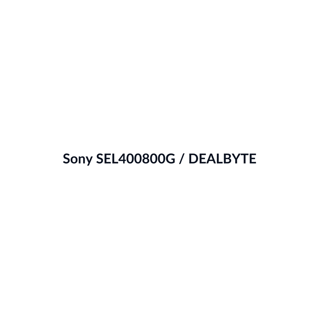 Sony SEL400800G - vista 3 - DEALBYTE