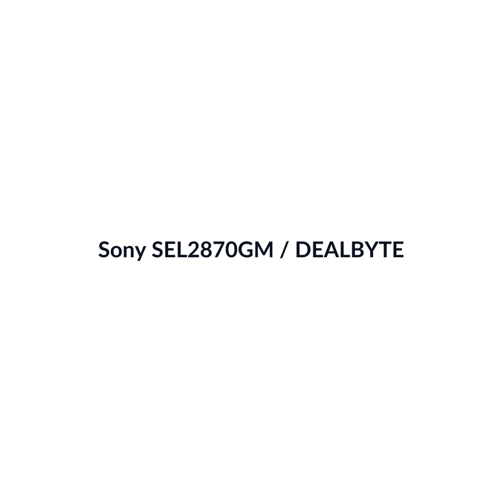 Sony SEL2870GM - vista 3 - DEALBYTE