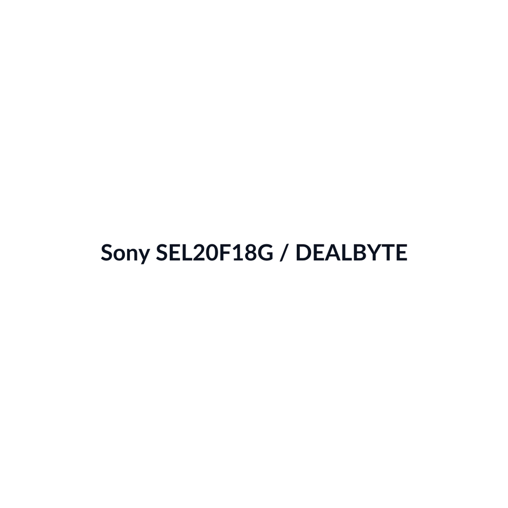 Sony SEL20F18G - vista 3 - DEALBYTE