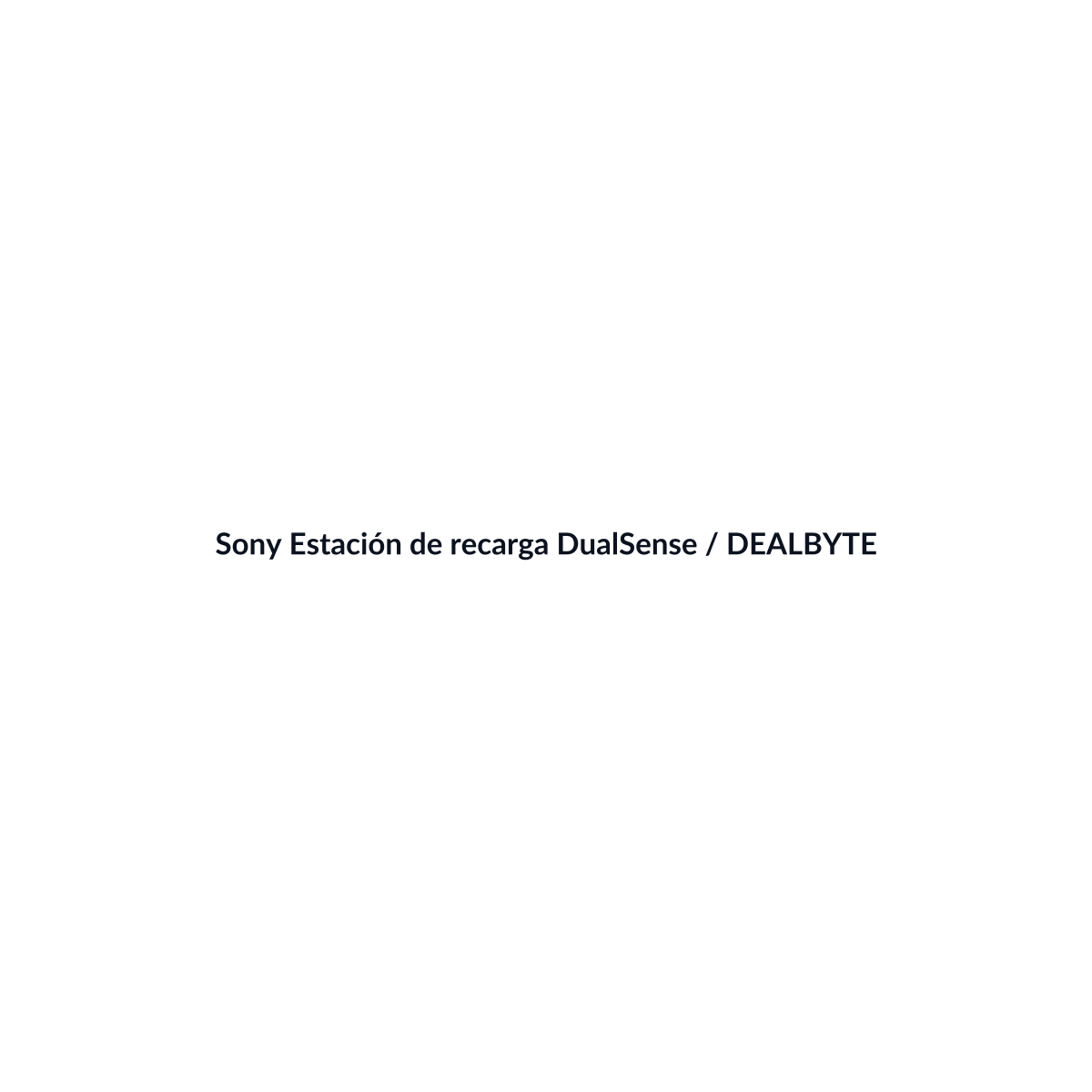 Sony Estación de recarga DualSense - vista 3 - DEALBYTE