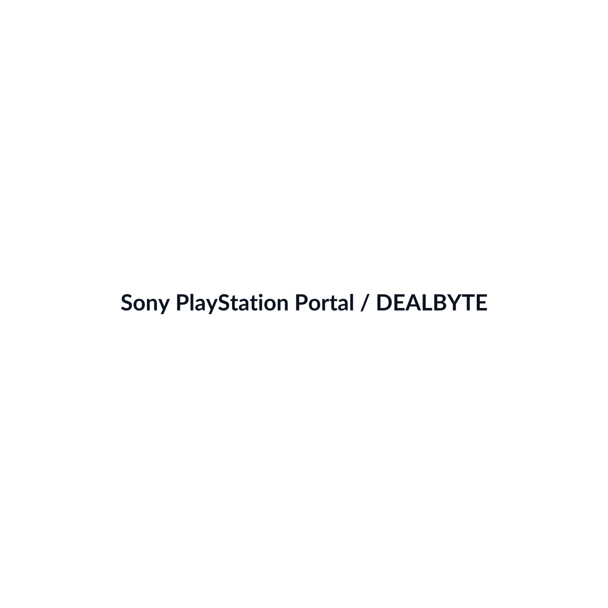 Sony PlayStation Portal - vista 3 - DEALBYTE
