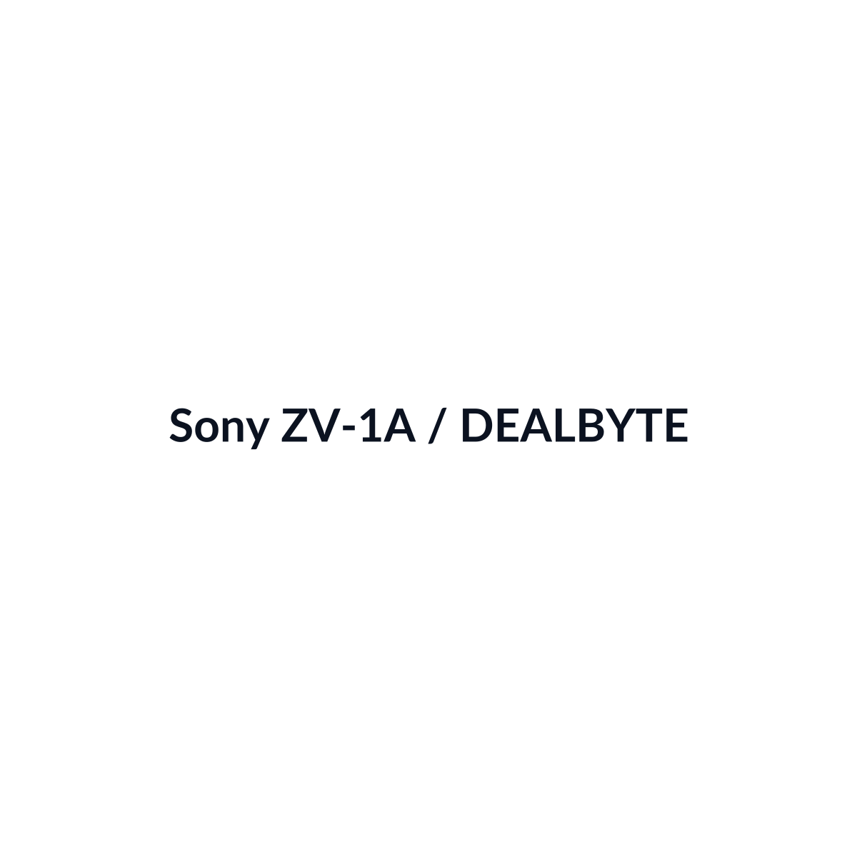 Sony ZV-1A - vista 3 - DEALBYTE