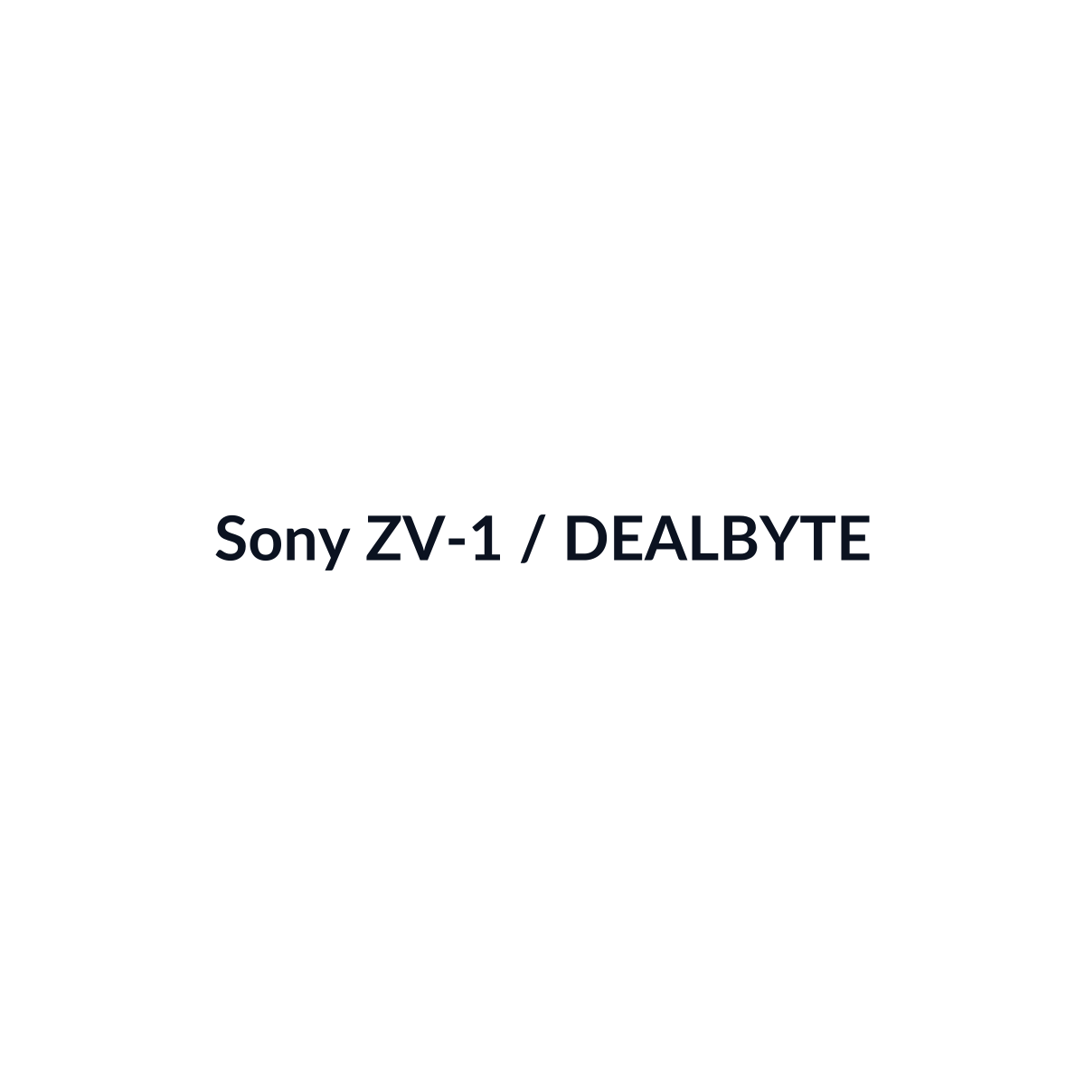 Sony ZV-1 - vista 3 - DEALBYTE