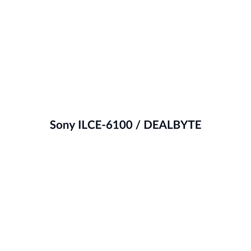 Sony ILCE-6100 - vista 3 - DEALBYTE