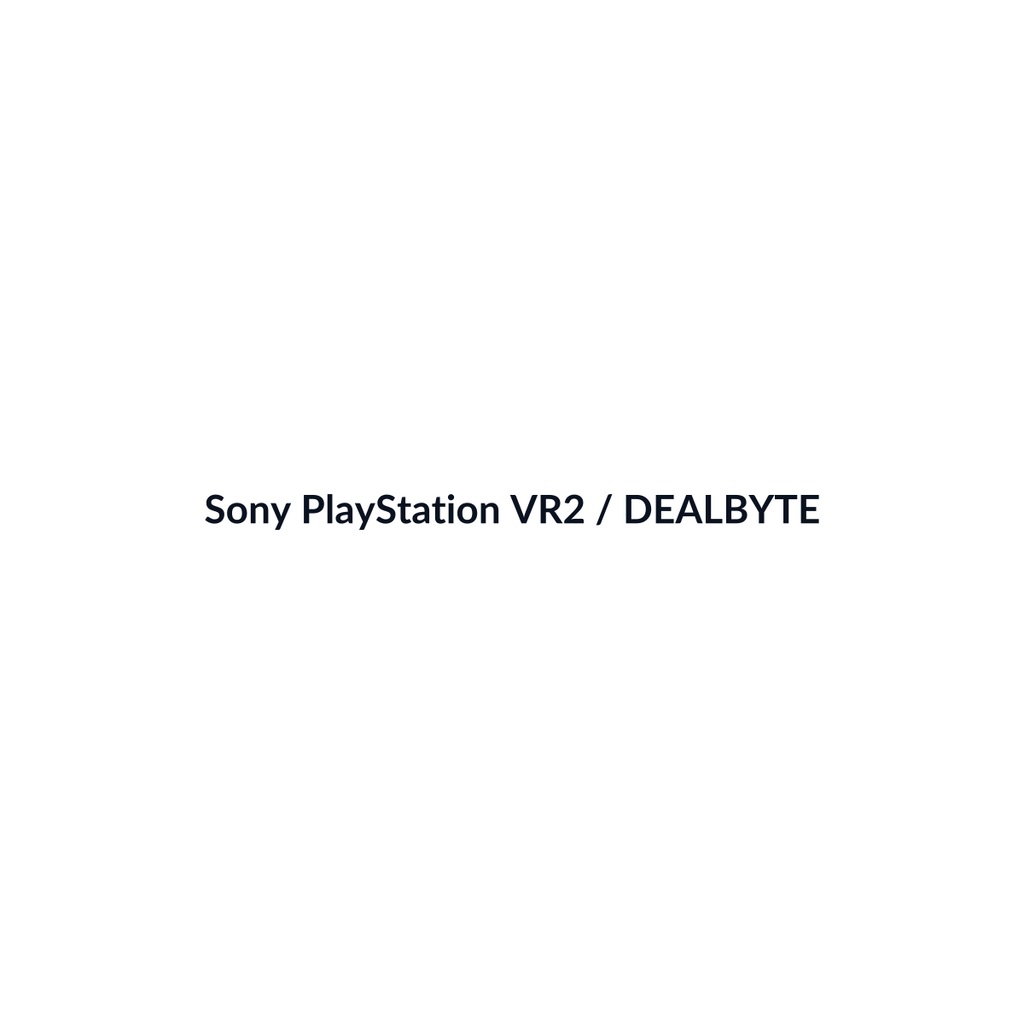 Sony PlayStation VR2 - vista 3 - DEALBYTE