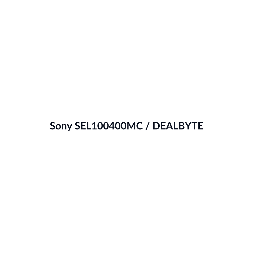 Sony SEL100400MC - vista 3 - DEALBYTE