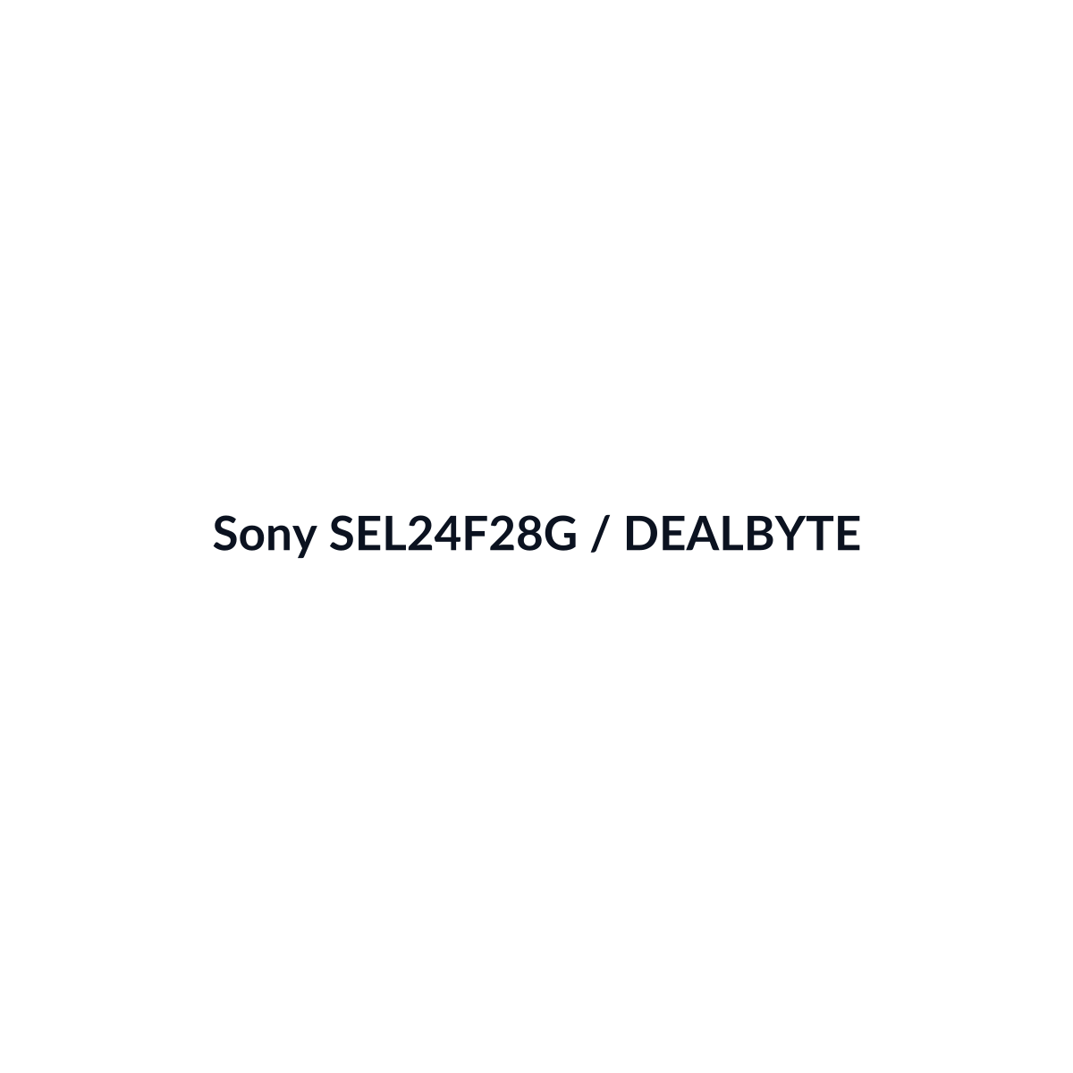 Sony SEL24F28G - vista 3 - DEALBYTE