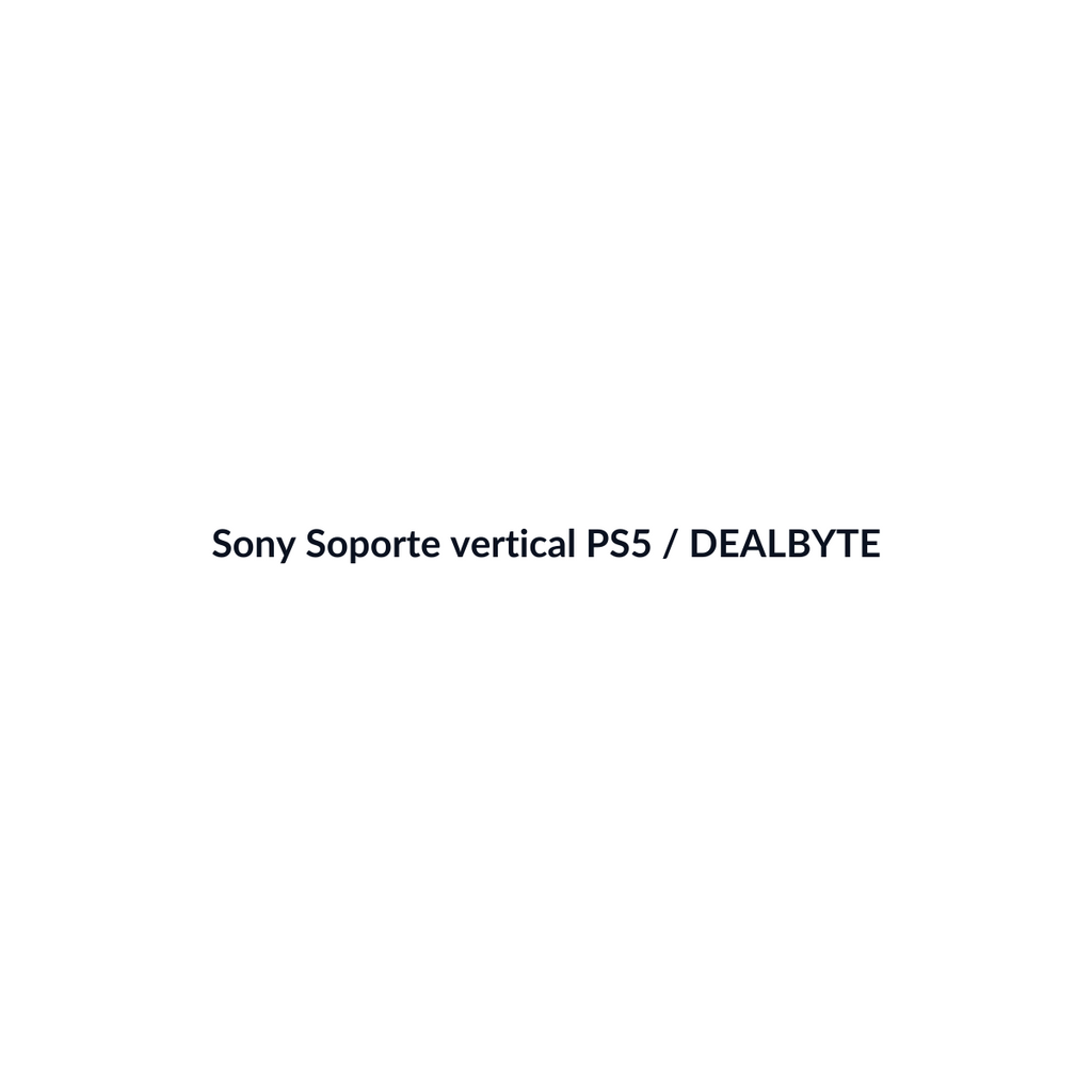 Sony Soporte vertical PS5 - vista 3 - DEALBYTE