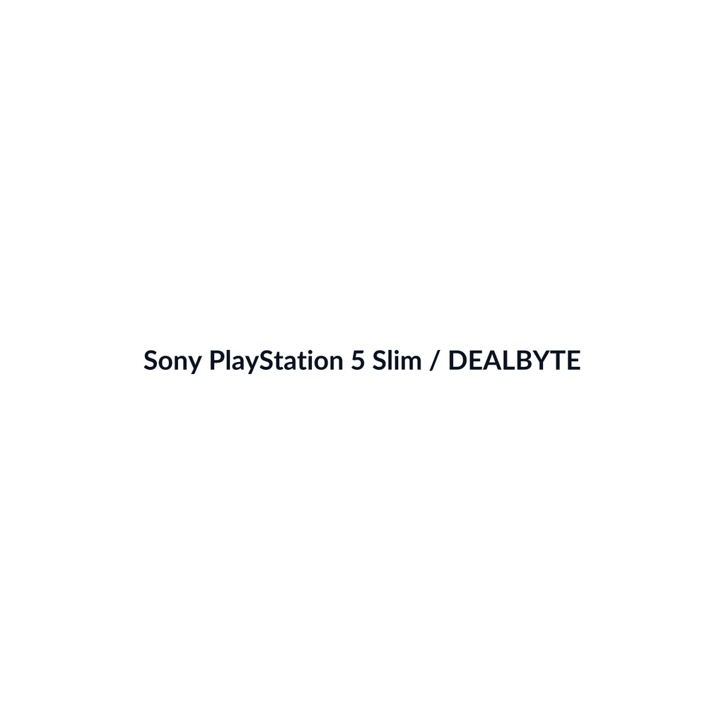 Sony PlayStation 5 Slim - vista 3 - DEALBYTE