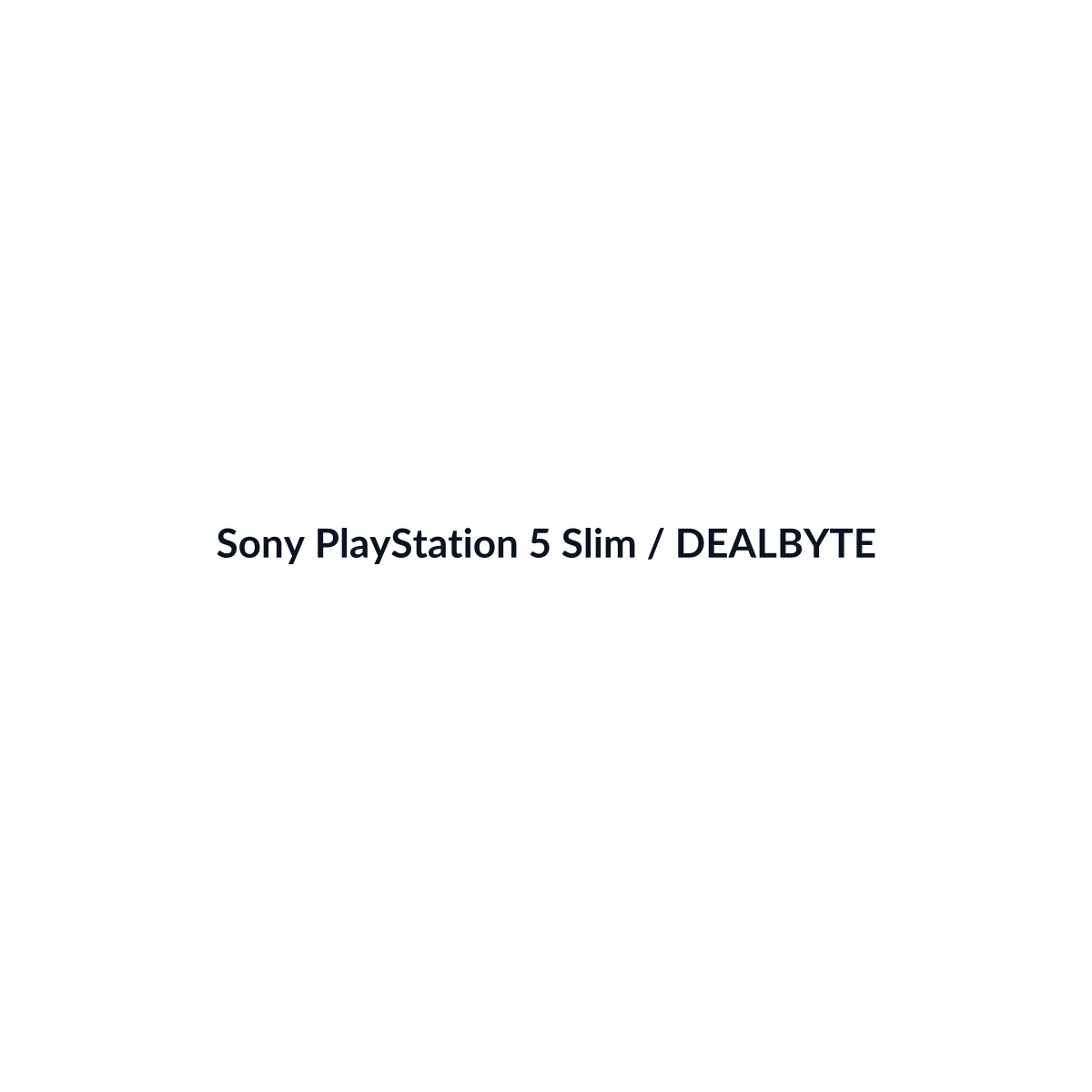 Sony PlayStation 5 Slim - vista 3 - DEALBYTE