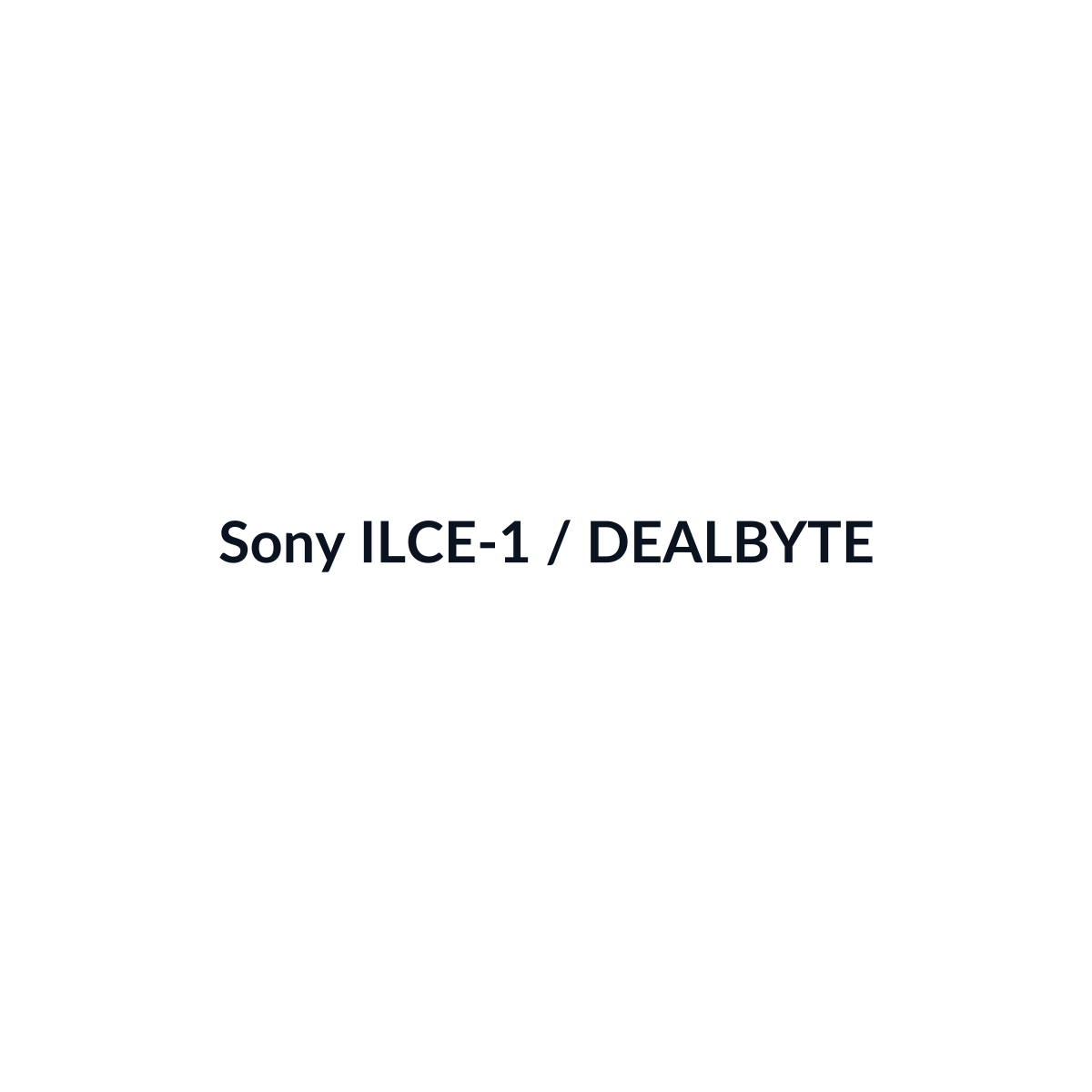 Sony ILCE-1 - vista 3 - DEALBYTE