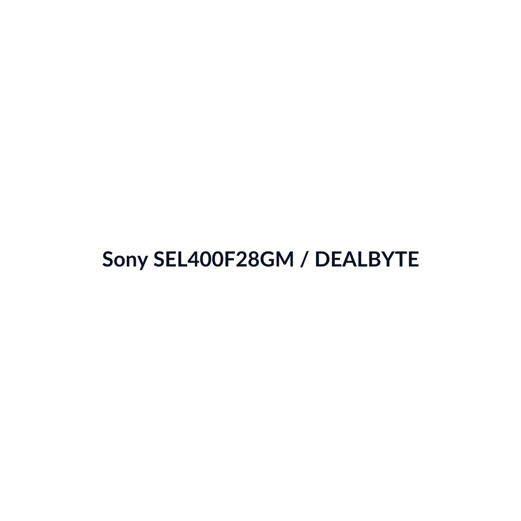 Sony SEL400F28GM - vista 3 - DEALBYTE