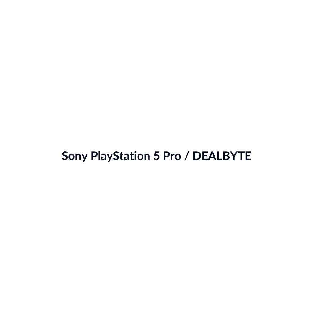 Sony PlayStation 5 Pro - vista 3 - DEALBYTE
