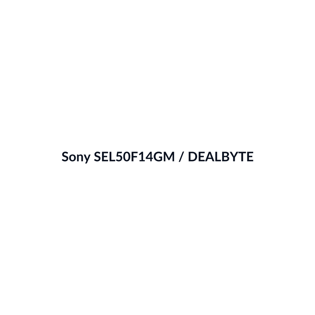 Sony SEL50F14GM - vista 3 - DEALBYTE