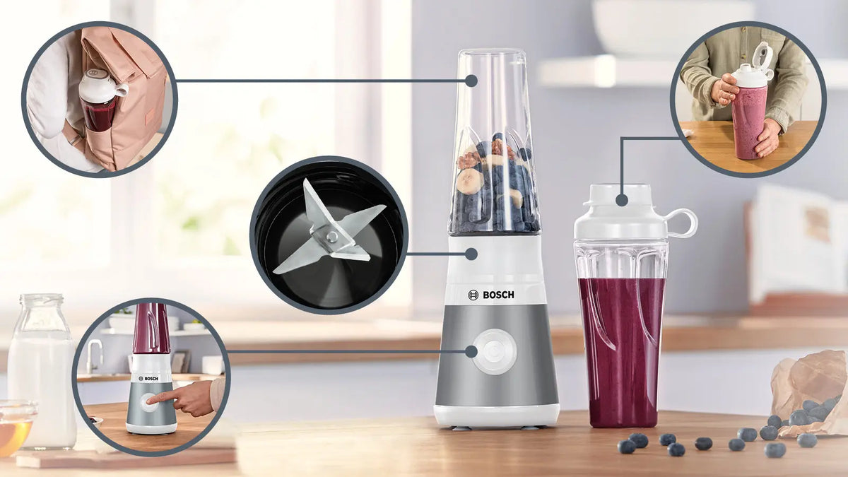 Bosch Bosch Serie 2 Batidora de vaso VitaPower 450 W Plata | MMB2111T · DEALBYTE · vista 4