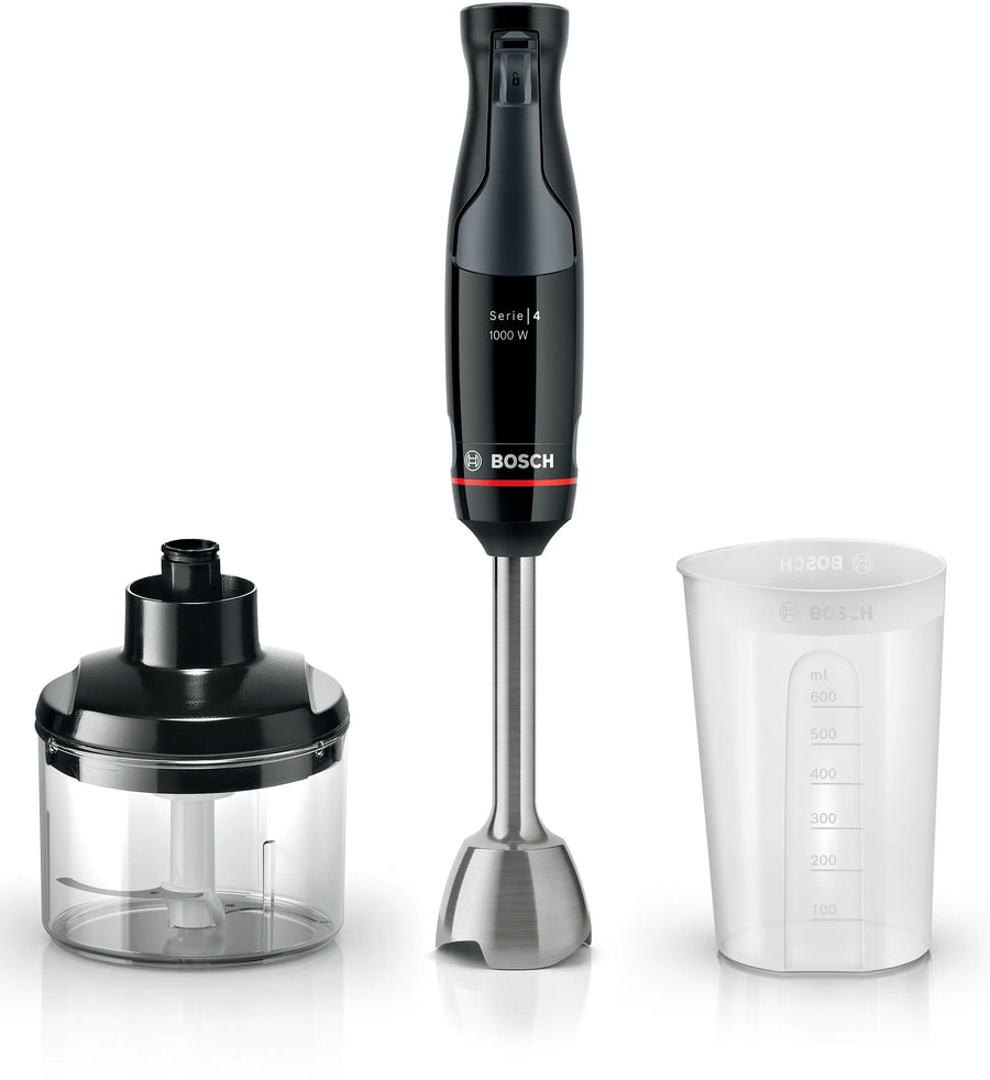 Bosch Serie 4 Batidora de mano ErgoMaster 1000 W Negro Antracita | MSM4B620