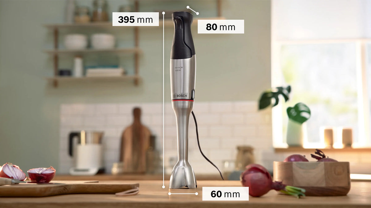 Bosch Bosch Serie 6 Batidora de mano ErgoMaster 1200 W Acero inoxidable | MSM6M871 · DEALBYTE · vista 1