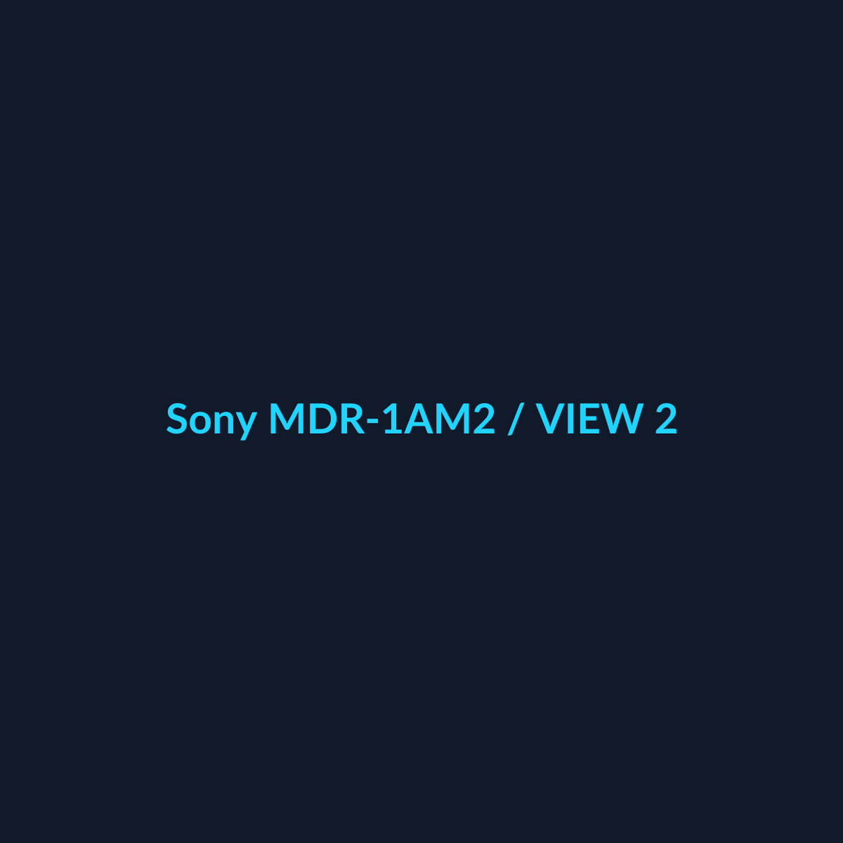 Sony MDR-1AM2 - vista 2 - DEALBYTE