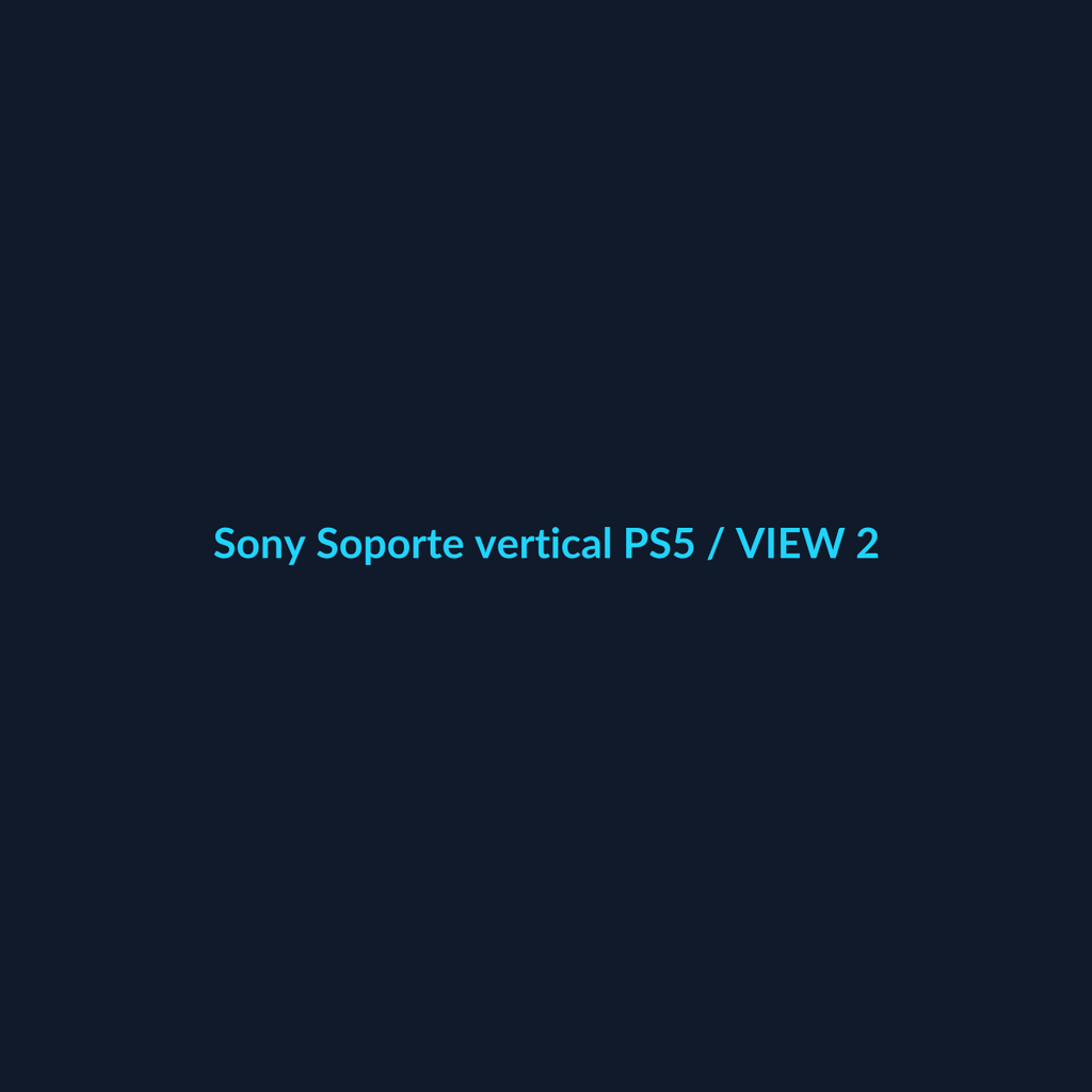 Sony Soporte vertical PS5 - vista 2 - DEALBYTE