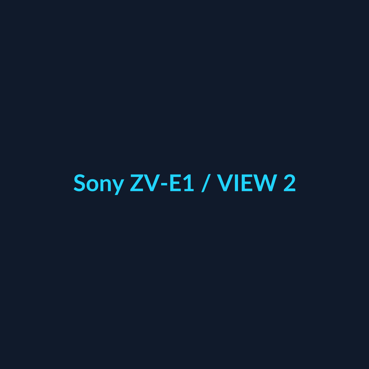 Sony ZV-E1 - vista 2 - DEALBYTE