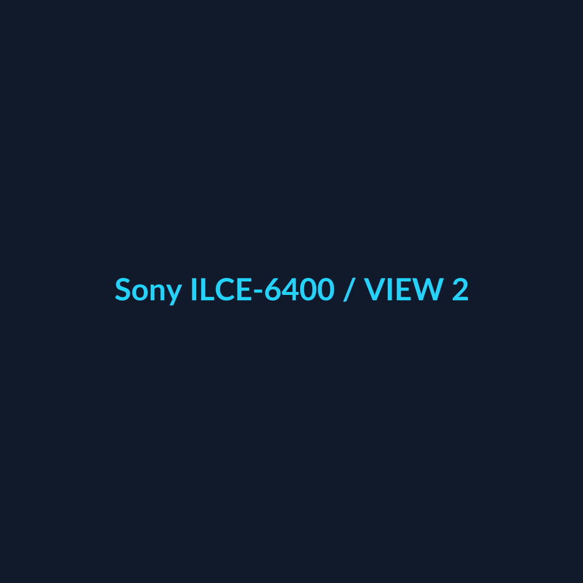 Sony ILCE-6400 - vista 2 - DEALBYTE