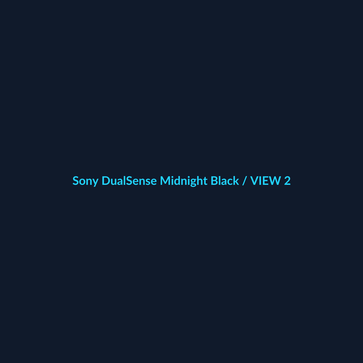 Sony DualSense Midnight Black - vista 2 - DEALBYTE