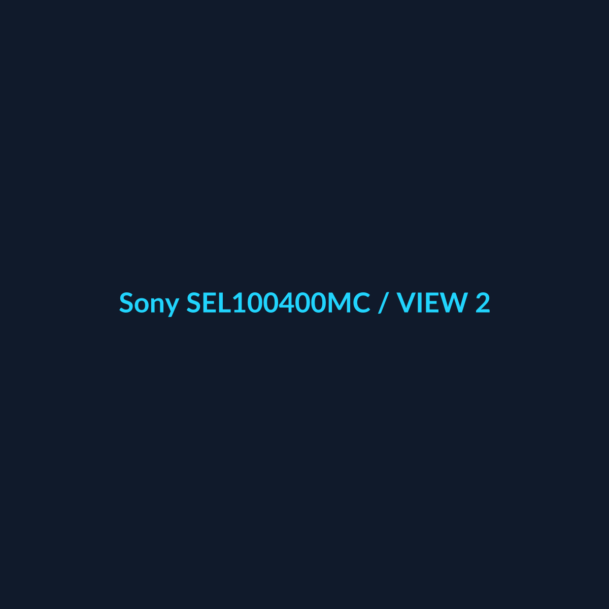 Sony SEL100400MC - vista 2 - DEALBYTE