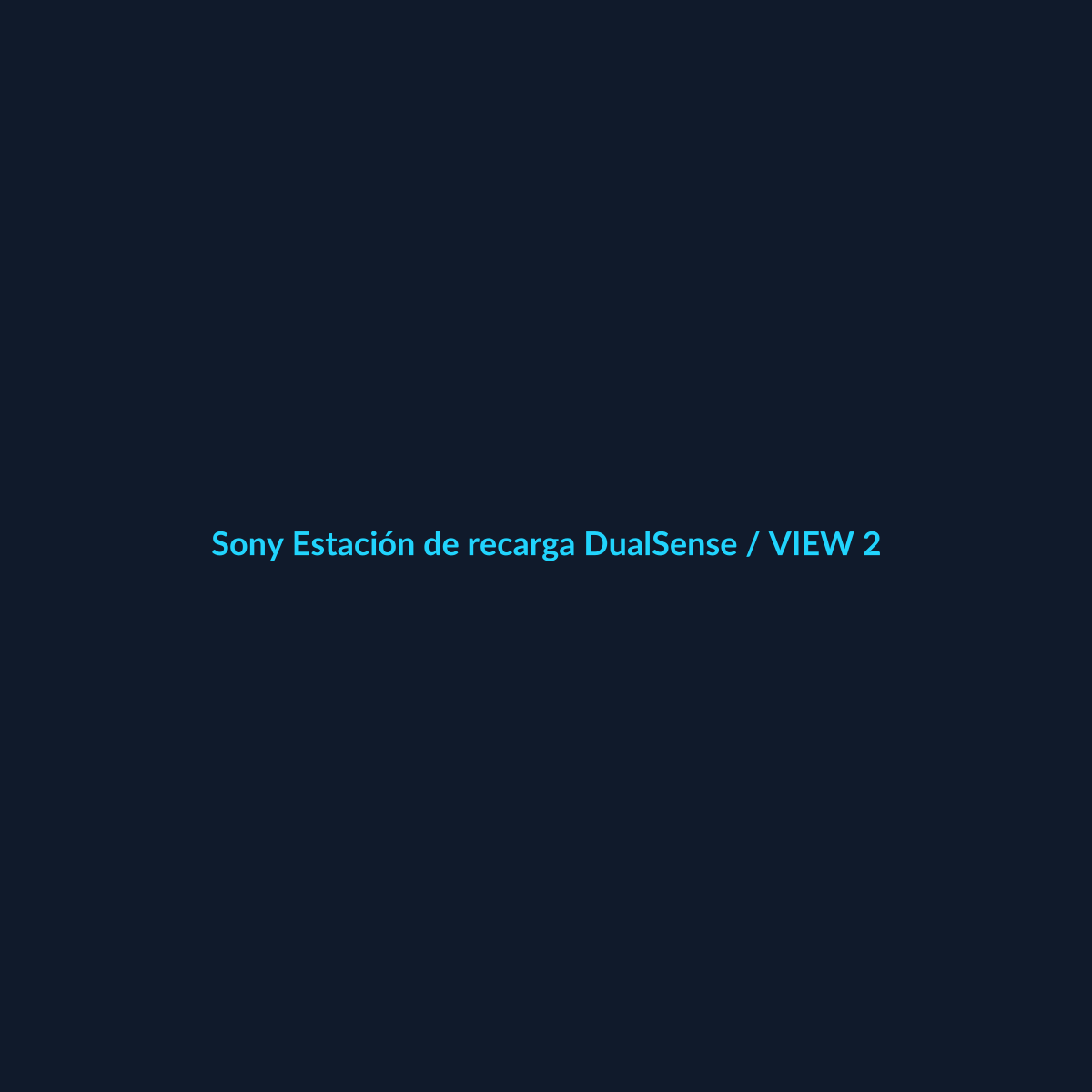 Sony Estación de recarga DualSense - vista 2 - DEALBYTE