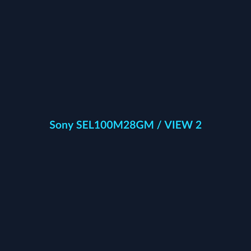 Sony SEL100M28GM - vista 2 - DEALBYTE