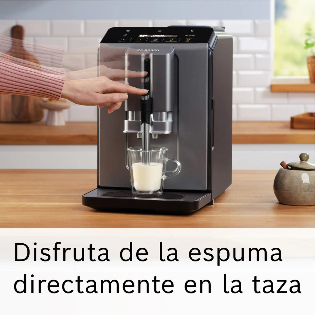 Bosch Bosch Serie 2 Cafetera superautomática VeroCafe Diamond Titanium Metallic | TIE20504 · DEALBYTE · vista 3