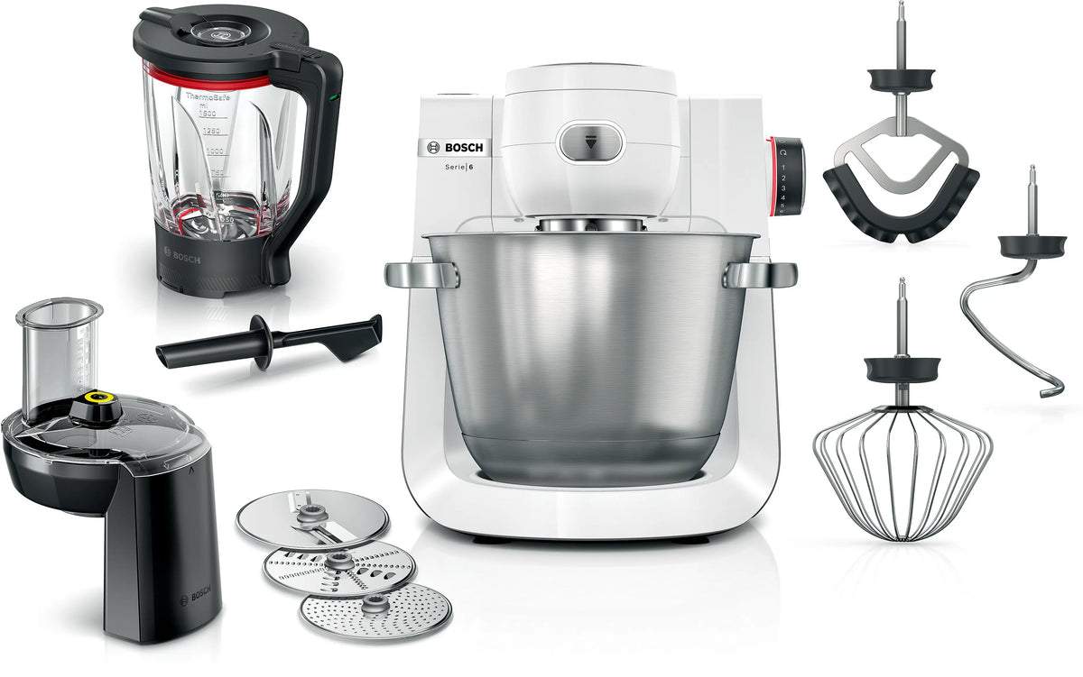 Bosch Bosch Serie 6 Robot de cocina 1600 W Blanco y Acero | MUMS6EW22 · DEALBYTE · vista 2