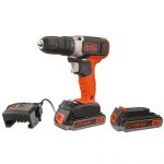 BLACK+DECKER BLACK+DECKER Taladro atornillador 18 V con dos baterías de 2,5 Ah | BCD001E2K-QW · DEALBYTE · vista 3