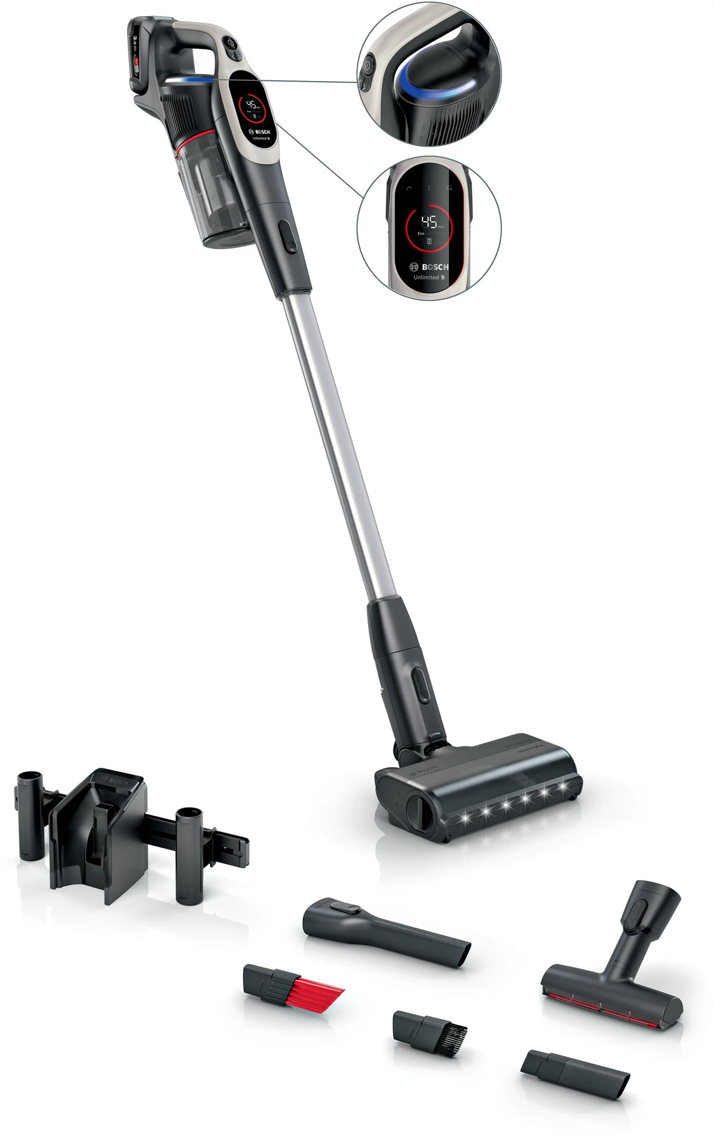 Bosch Bosch Aspiradora sin cable Unlimited 9 Acero | BCS931GAC · DEALBYTE · vista 1