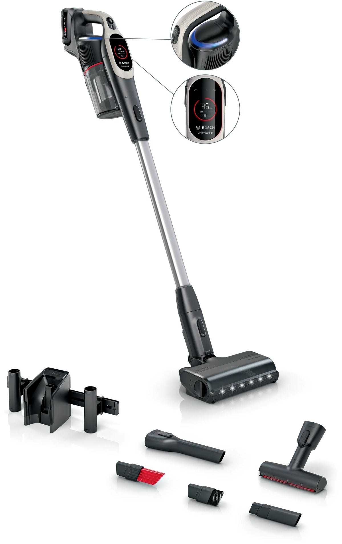 Bosch Bosch Aspiradora sin cable Unlimited 9 Acero | BCS931GAC · DEALBYTE · vista 1