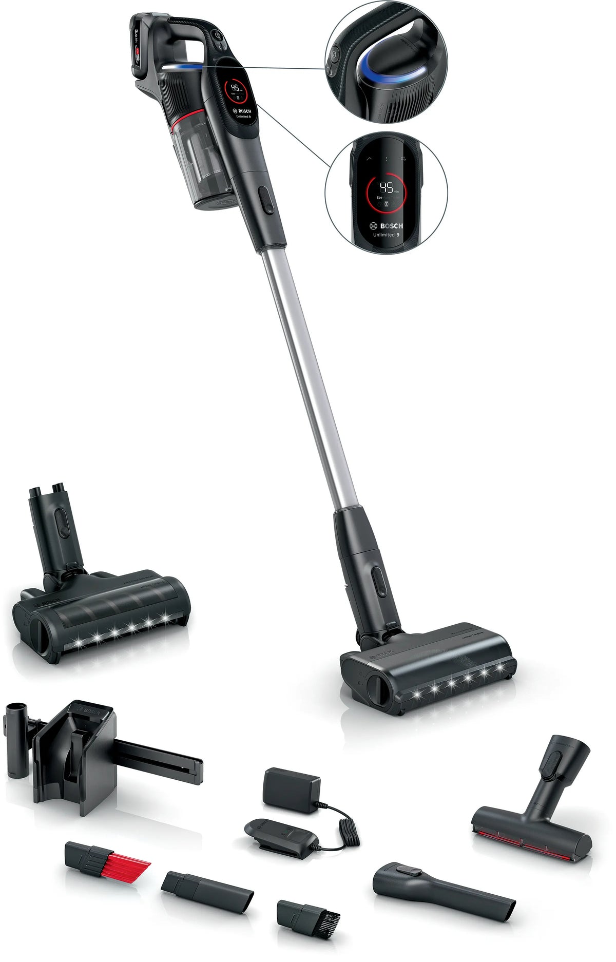 Bosch Bosch Aspiradora sin cable Unlimited 9 Negro | BCS931BQC · DEALBYTE · vista 2