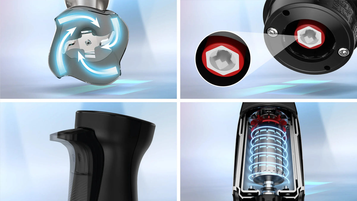 Bosch Bosch Serie 6 Batidora de mano ErgoMaster 1200 W Acero inoxidable | MSM6M831 · DEALBYTE · vista 1