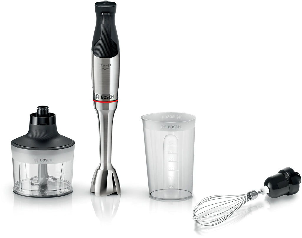 Bosch Bosch Serie 6 Batidora de mano ErgoMaster 1200 W Acero inoxidable | MSM6M831 · DEALBYTE · vista 2