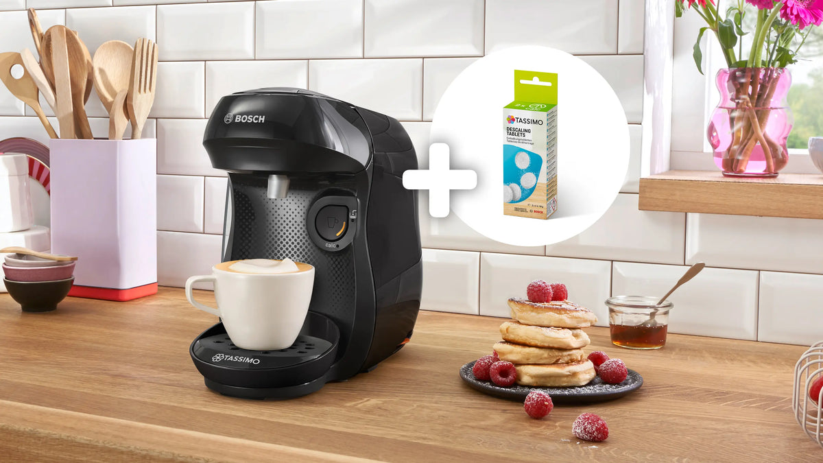 Bosch Bosch Cafetera multibebida TASSIMO HAPPY friendly | TAS102E · DEALBYTE · vista 5