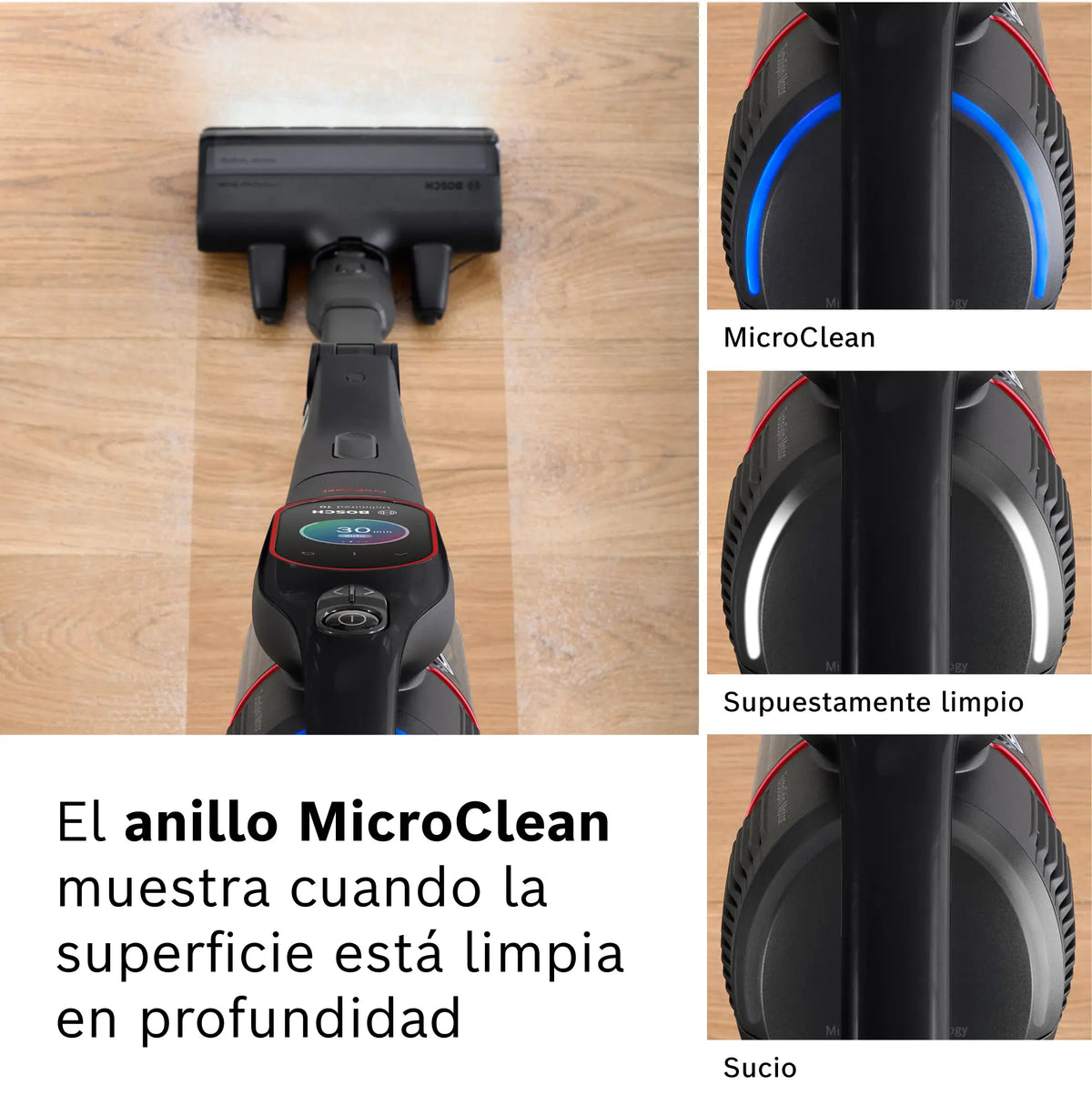 Bosch Bosch Aspiradora sin cable Unlimited 10 ProPower Negro | BCS1051POW · DEALBYTE · vista 4