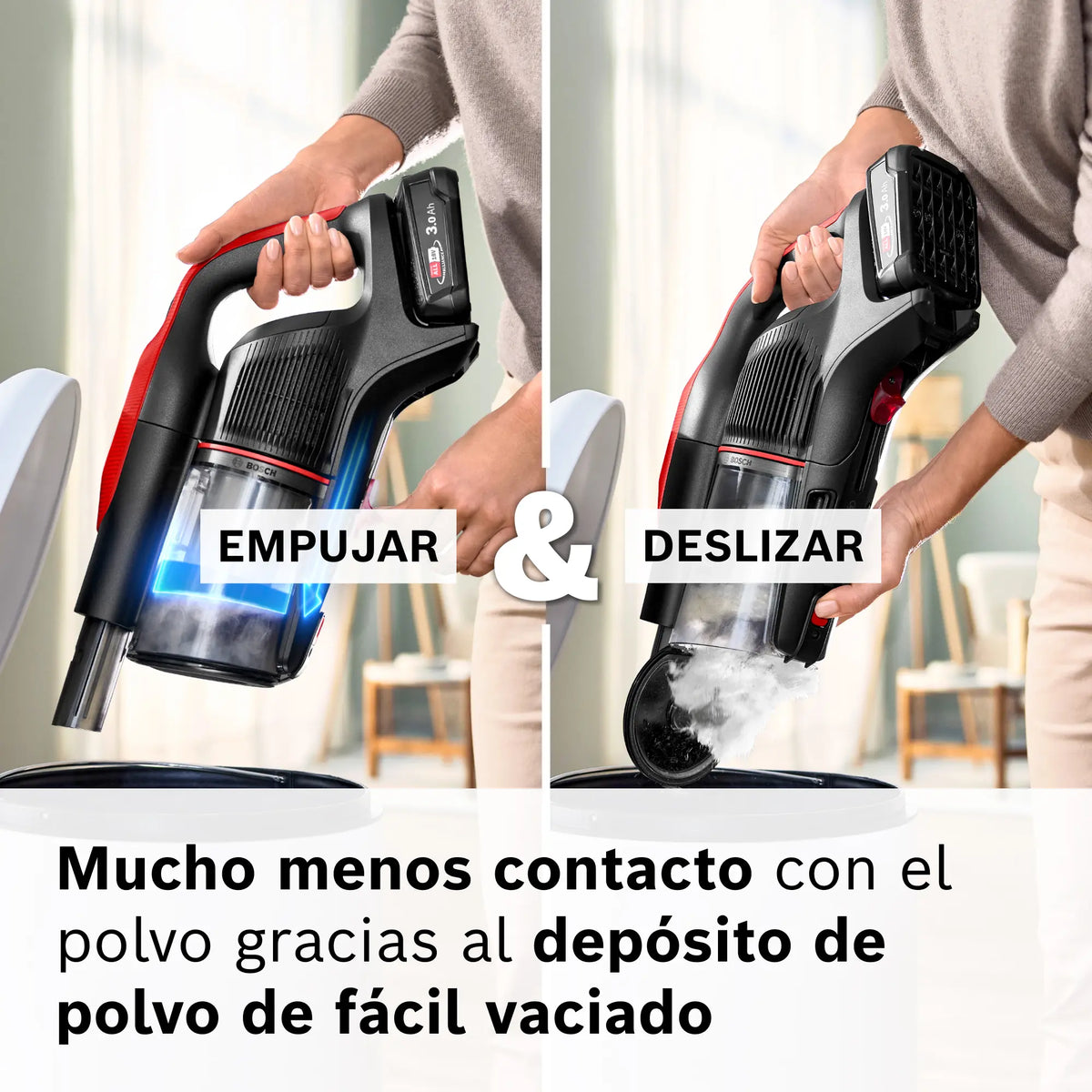 Bosch Bosch Aspiradora sin cable Unlimited 9 ProAnimal Rojo | BBS931PET · DEALBYTE · vista 6