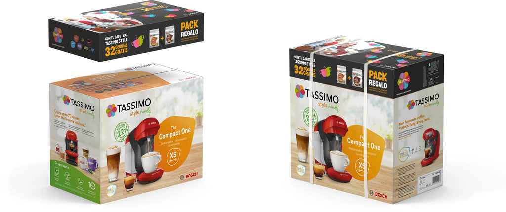 Bosch Bosch Cafetera multibebida TASSIMO STYLE friendly | TAS113E · DEALBYTE · vista 4