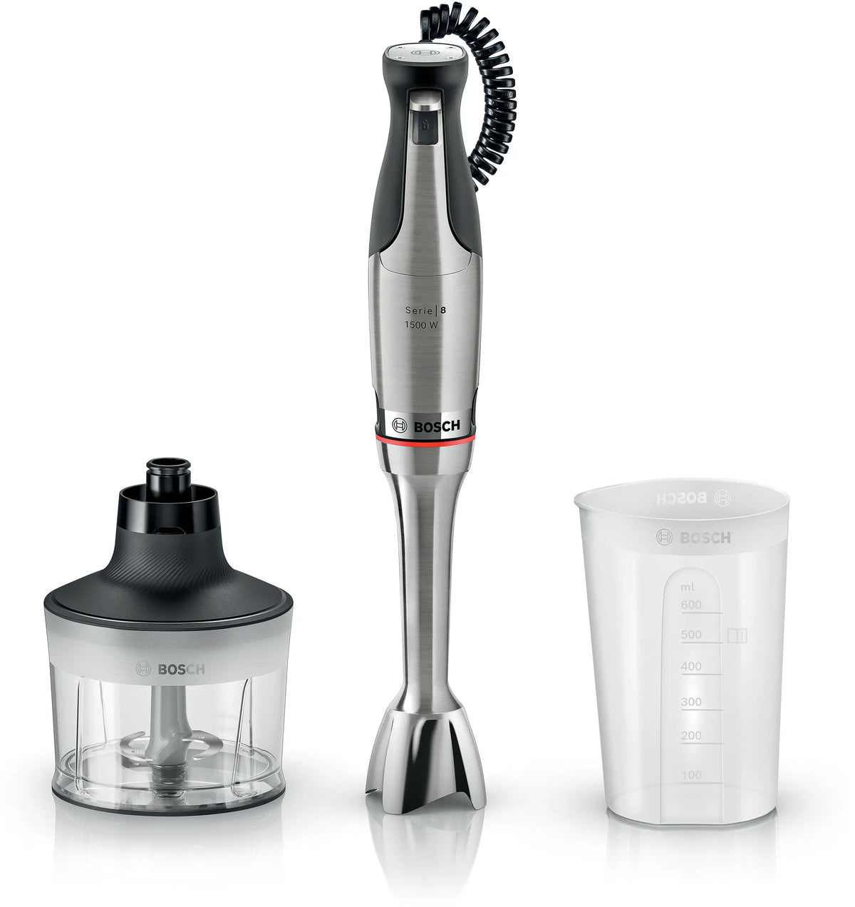 Bosch Bosch Serie 8 Batidora de mano ErgoMaster 1500 W Acero inoxidable | MSM8M930 · DEALBYTE · vista 1