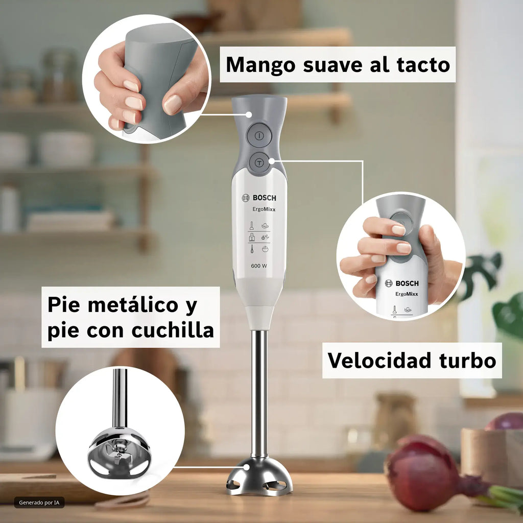 Bosch Bosch Batidora de mano ErgoMixx 600 W Blanco | MSM66110 · DEALBYTE · vista 3