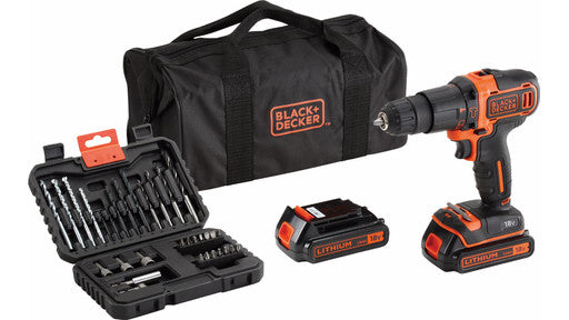 BLACK+DECKER BLACK+DECKER Taladros percutores | BDCHD18BS32-QW · DEALBYTE · vista 1
