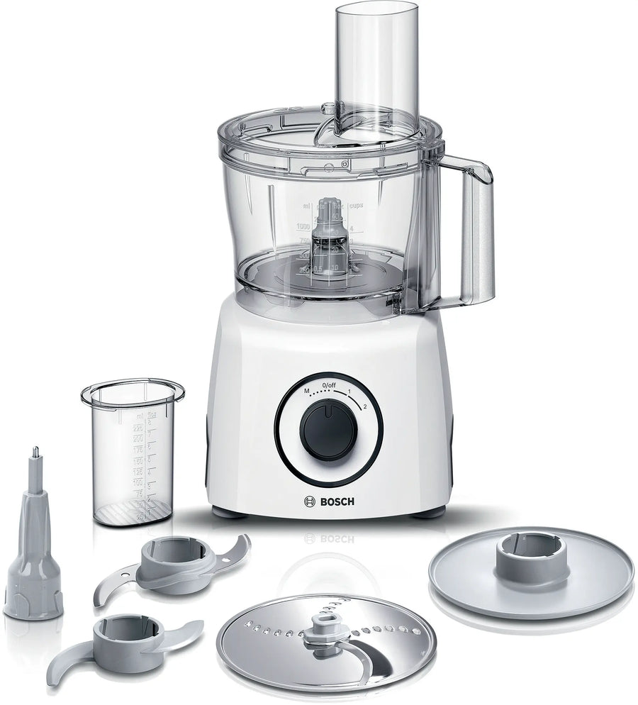 Bosch Procesador de alimentos MultiTalent 3 800 W Blanco | MCM3100W