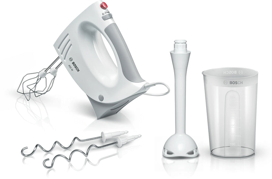 Bosch Batidora de repostería 450 W Blanco y Gris | MFQ3540