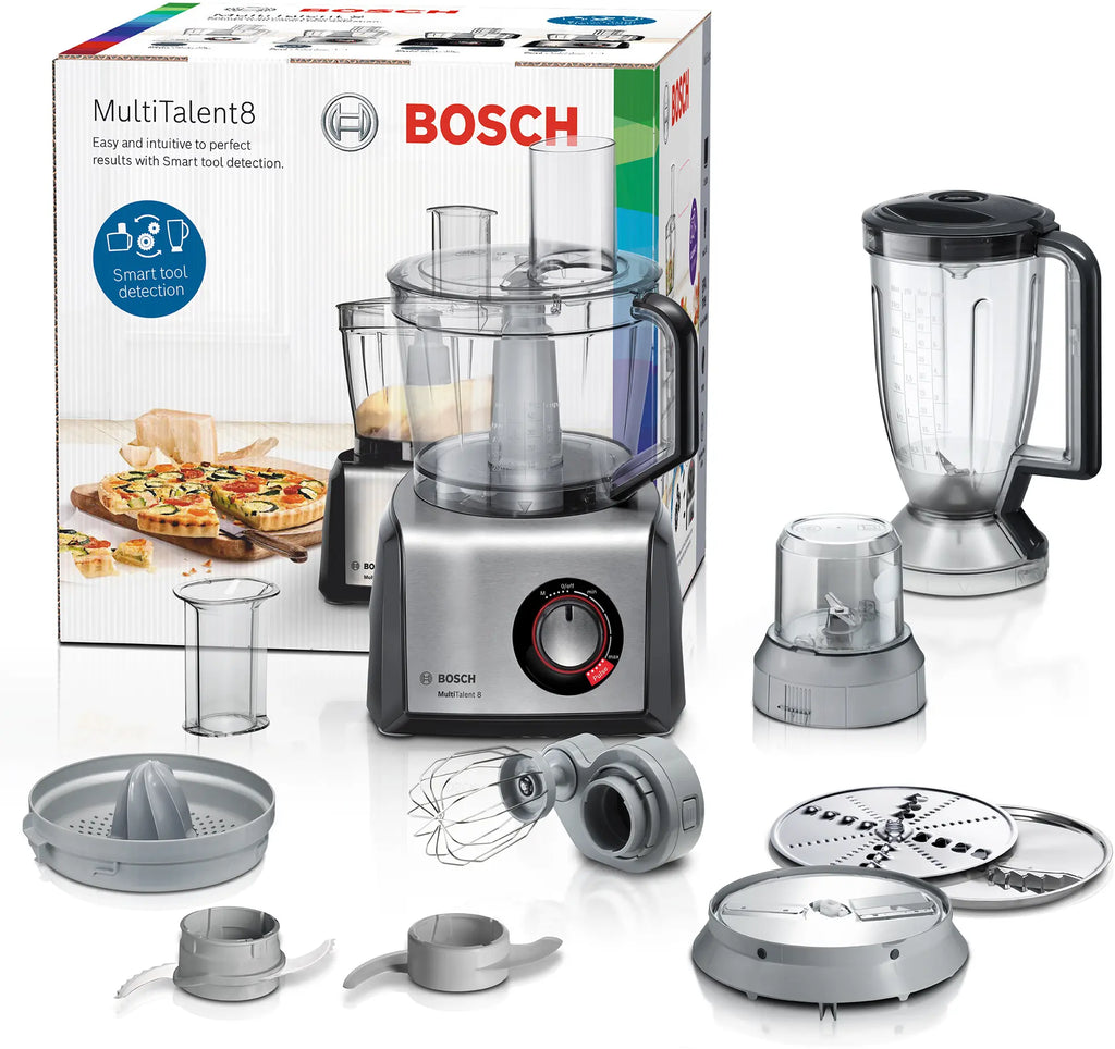Bosch Bosch Procesador de alimentos MultiTalent 8 1250 W Negro y Acero | MC812M844 · DEALBYTE · vista 3