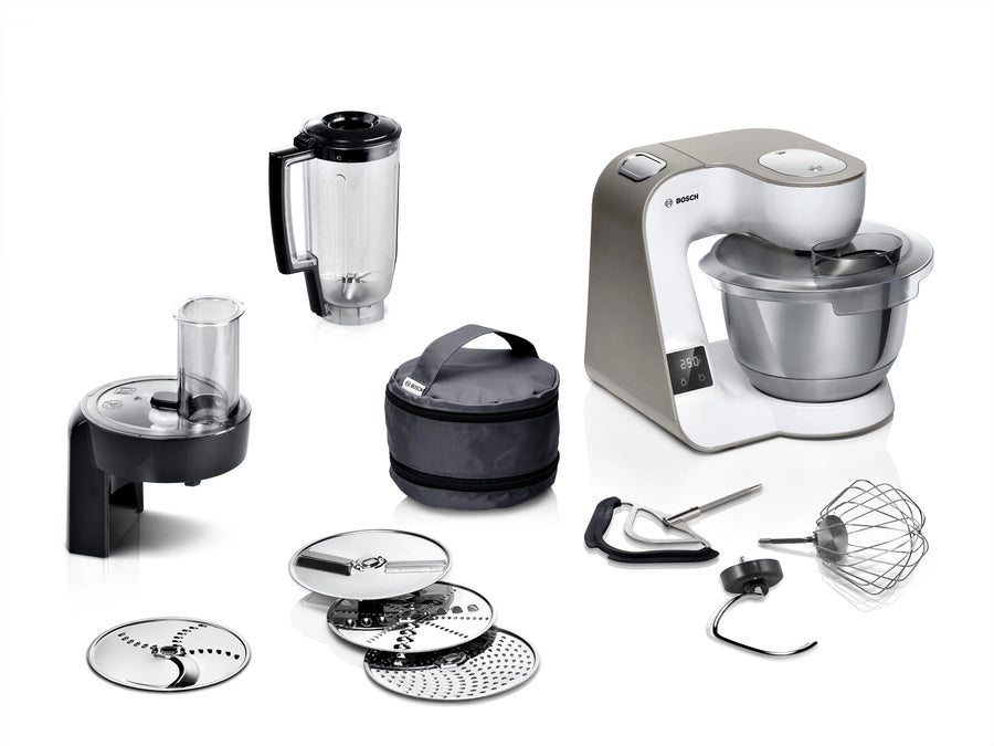 Bosch Serie 4 Robot de cocina con báscula MUM 5 1000 W Blanco | MUM5XW20