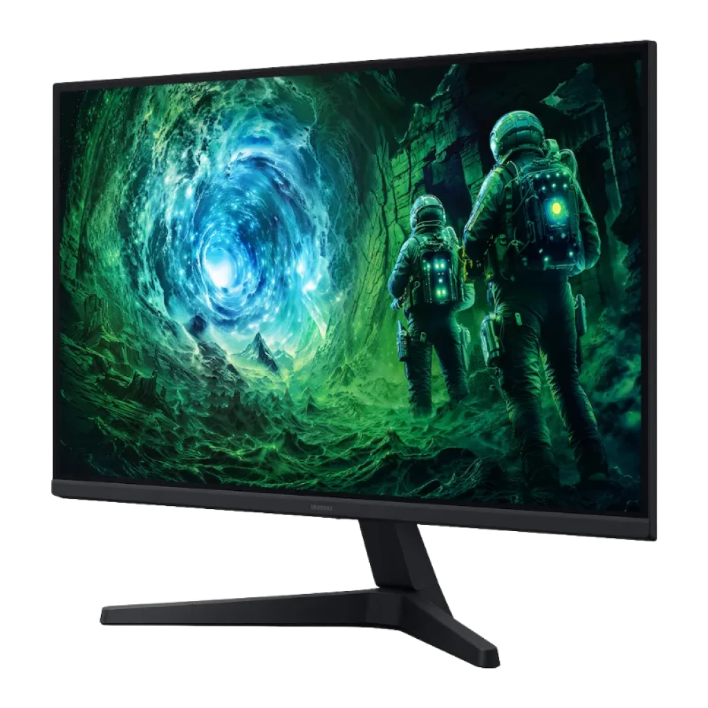 Vista a 45 grados del Samsung Odyssey G5 G53F