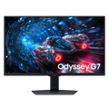 Monitor Samsung Odyssey G7 G70F frontal, resolución 4K y panel Fast IPS